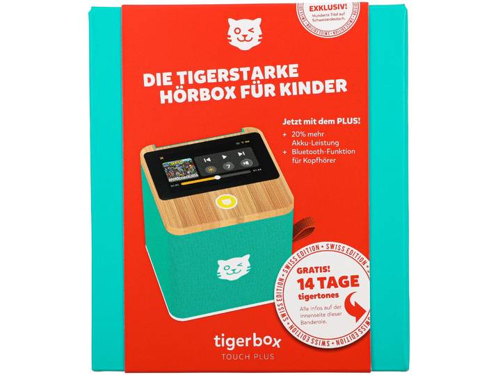 tigermedia tigerbox Touch Plus (grün) - Swiss-Edition