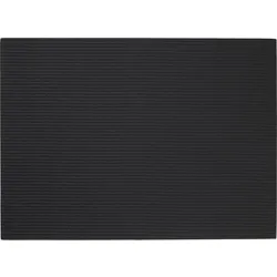 Tischset SISAL ROUGH PLACEMATS (LBH 46x33x0,20 cm) - schwarz - LBH 46x33x0,20 cm