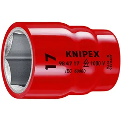 KNIPEX Steckschlüsseleinsatz 1/2 für Sechskantschrauben - 984710