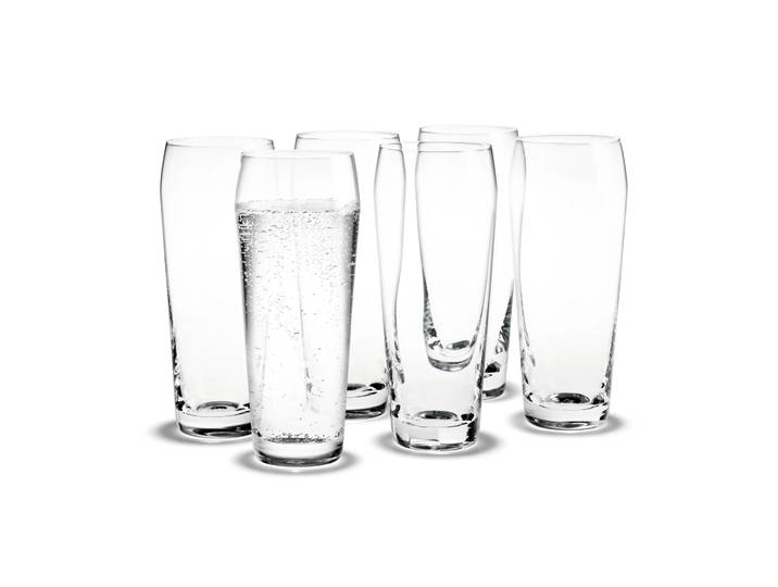 Holmegaard Verre à eau Perfection transparent, lot de 6 45 cl