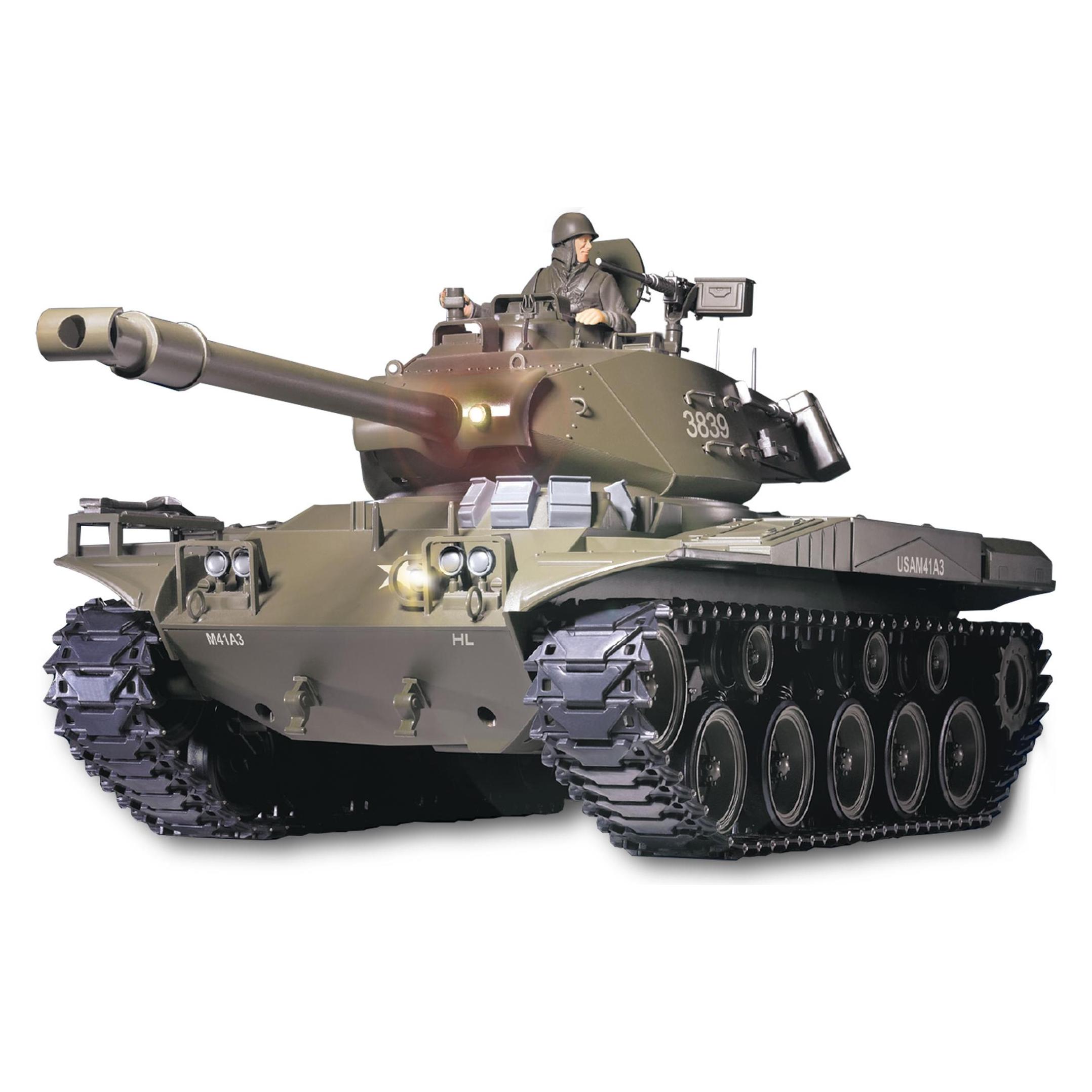 Amewi Panzer HL Walker Bulldog M41 M 1:16 / Rauch & Sound (RTR Ready-to-Run) (23011)