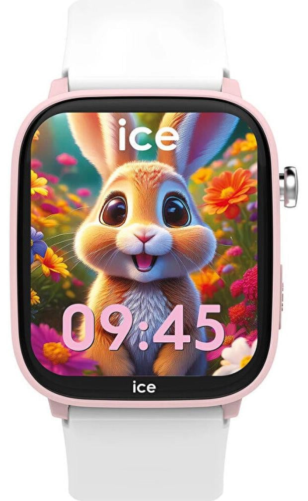 Ice-Watch ICE Smart Junior Find Hub kinder-smartwatch, wit/roze