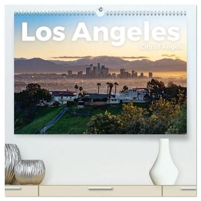 Los Angeles - City of Angels (hochwertiger Premium Wandkalender 2027 DIN A2 quer), Kunstdruck in Hochglanz