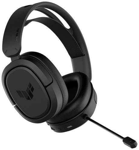 Asus TUF Gaming H1 Wireless Over Ear Headset Funk 7.1 Surround Schwarz Mikrofon-Rauschunterdrückung Mikrofon-Stummschaltung