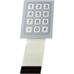TRU COMPONENTS SU709930 Folientastatur Tastenfeld Matrix 3 x 4 1 St. 1341282