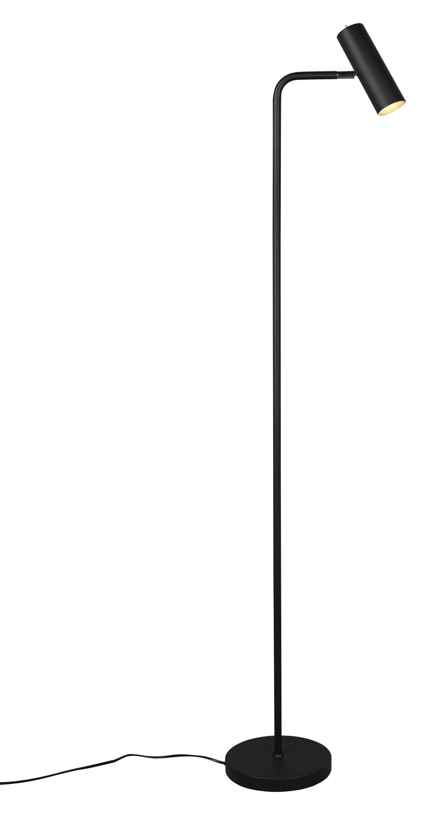 Trio Marley Design Vloerlamp Zwart Metaal met GU10 fitting