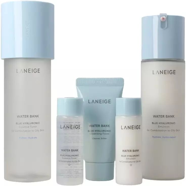 Laneige Water Bank HA Blue Essential Oily Skin Case