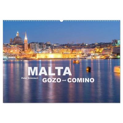 Malta - Gozo und Comino (Wandkalender 2027 DIN A2 quer), CALVENDO Monatskalender