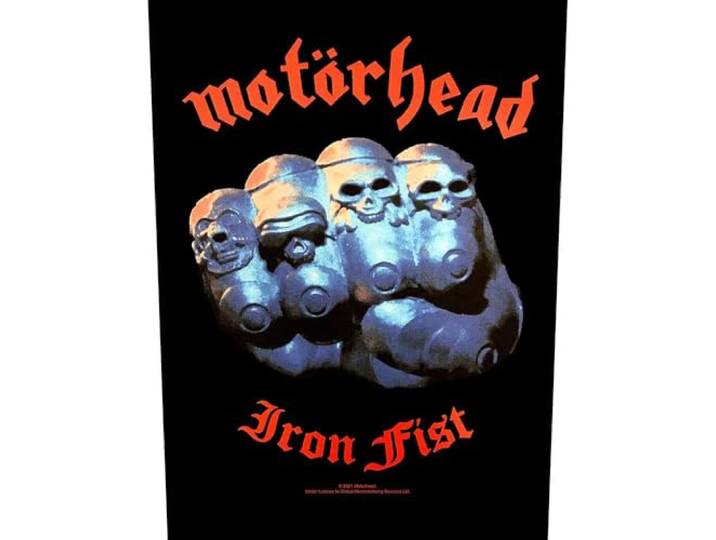 Motorhead - Iron Fist 2017 [BACK PATCH]