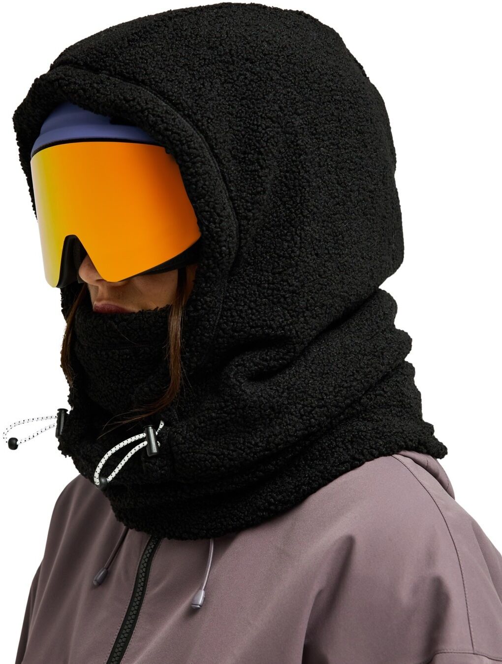 Multifunktionstuch ROXY "Valwood", Damen, schwarz (anthrazit), Obermaterial: 100% Polyester., Modetücher Multifunktionstuch