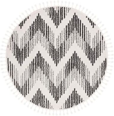 SAFAVIEH Moroccan Tassels Mahira Chevron Rug