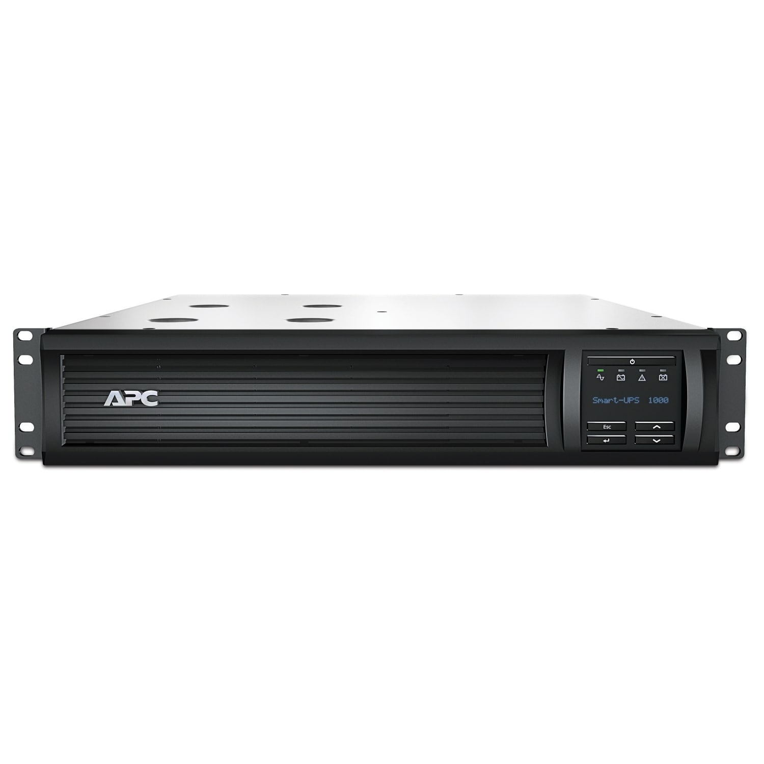APC Smart UPS SMT1500RMI2UNC, 1500VA, Rack, 4x C13, AVR, Display, NMC, Überspannungsschutz