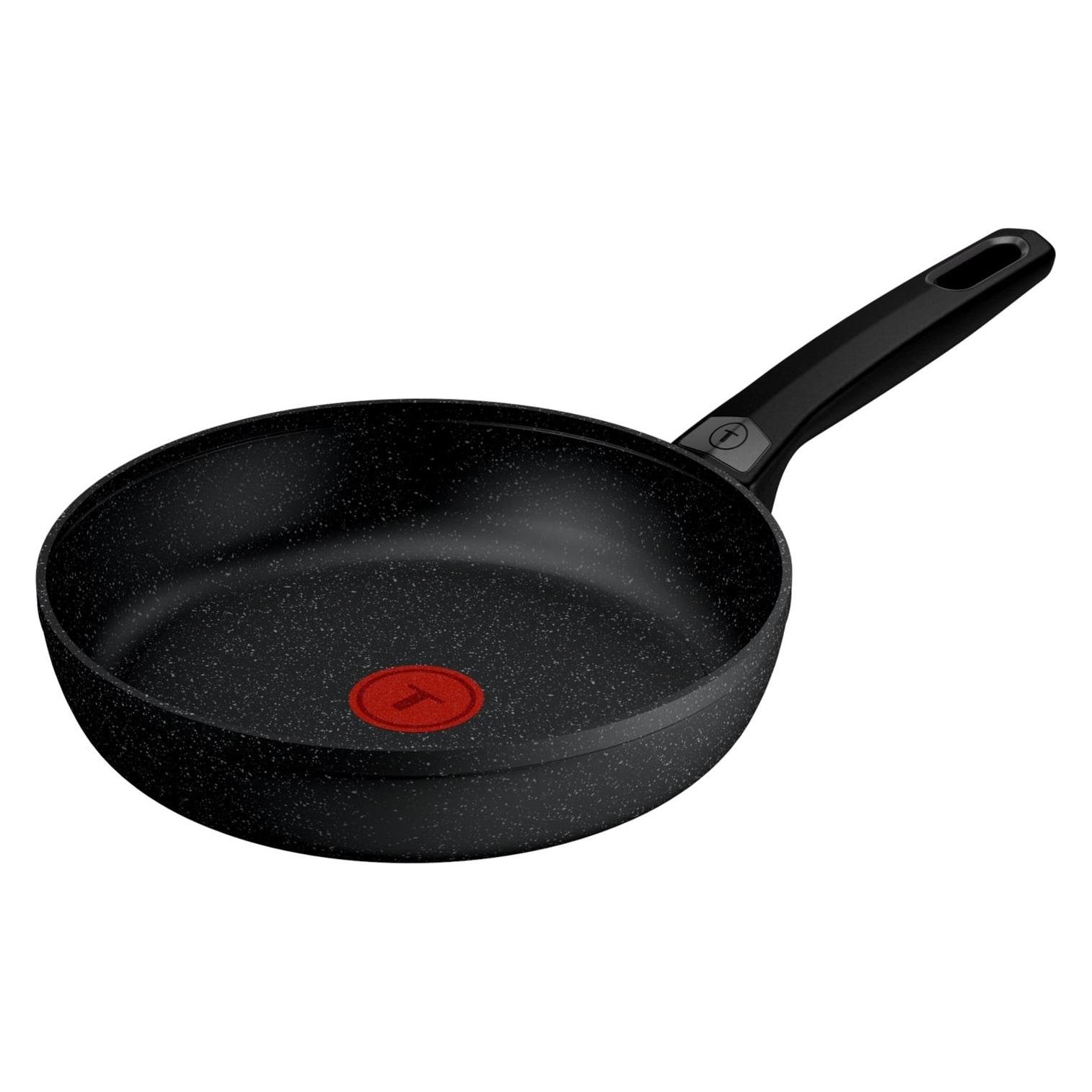 Tefal Excell Cook Bratpfanne 28cm, metallspatelgeeignet, Thermo-Signal Wärmeanzeige, induktionsgeeignet (Bratpfanne, Aluminium, 28 x 8.40 cm) (G3390632)