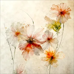 Aludibondbild (BHT 50x50x1,10 cm) - bunt - BHT 50x50x1,10 cm
