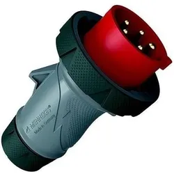 Mennekes, Netzstecker + Netzkupplung, CEE Stecker PTX 16A 5p 6H 400V IP69 (CEE 16/5)