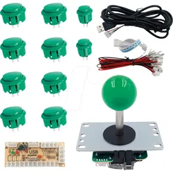 KUB ARC-GN - DIY Arcade Set Grün