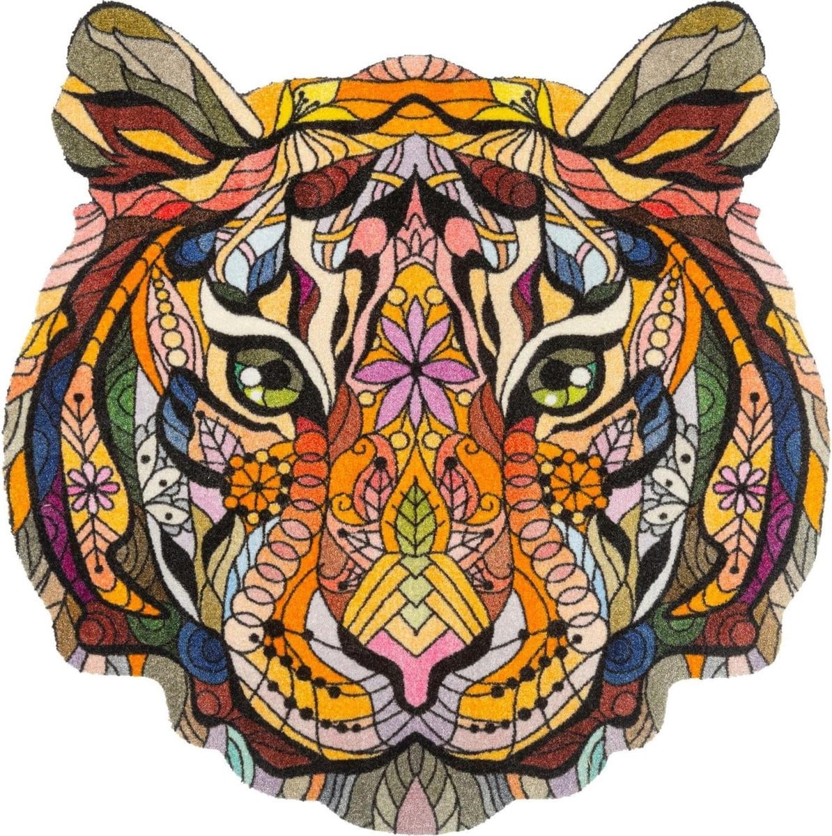 Multicolor Reinigingsmat Deurmat Vloermat 90 x 90 cm