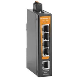 Weidmüller Netzwerk-Switch unmanaged IE-SW-BLB-05-5TX