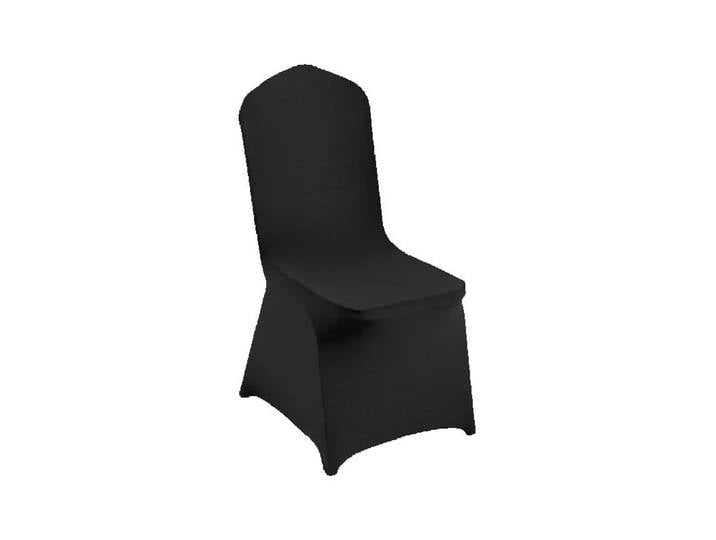 SucceBuy 50 pièces housse de chaise en Spandex pour fête de mariage housse de chaise universelle ajustée amovible lavable housses de protection