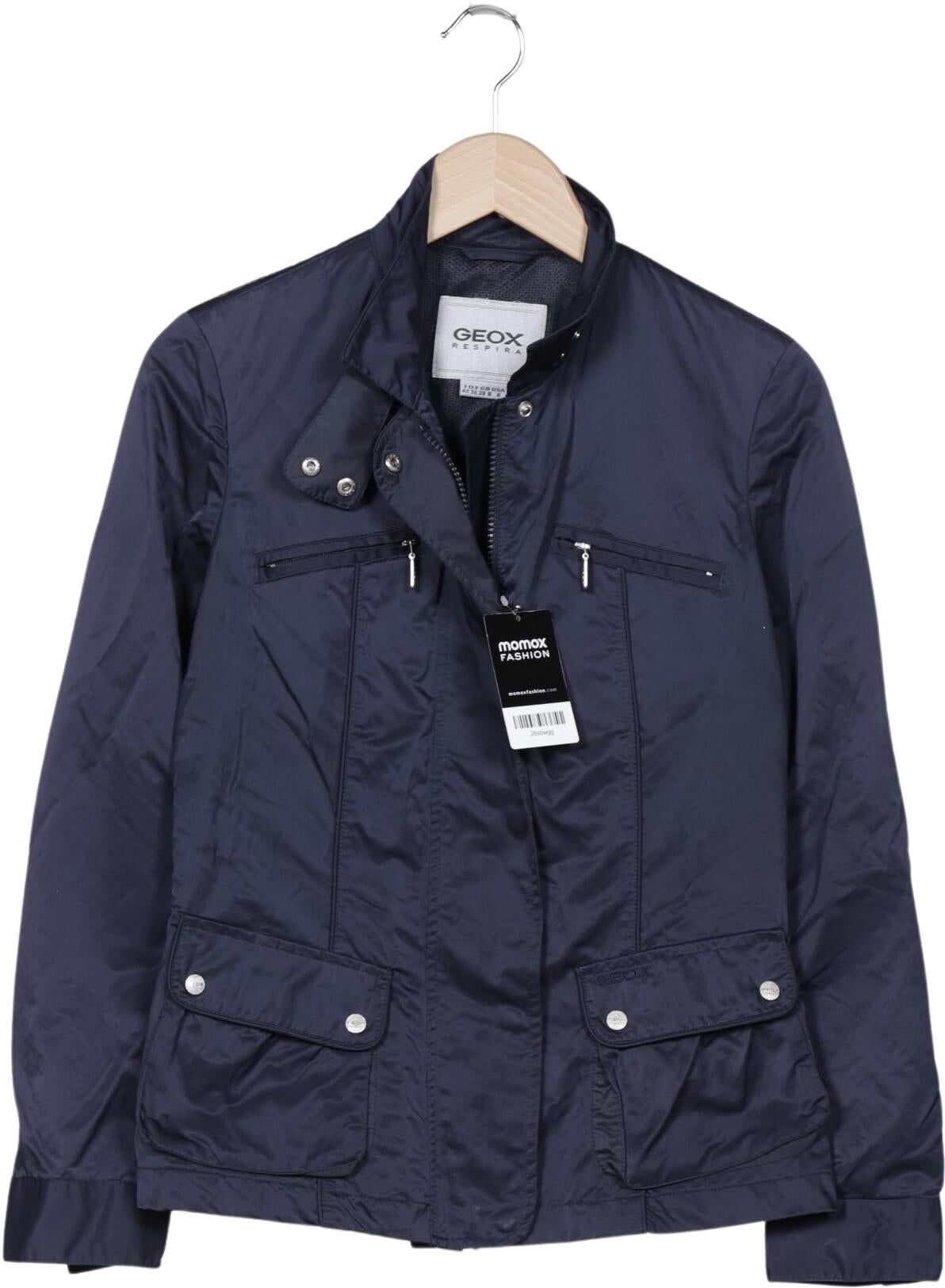 Geox Damen Jacke, Marineblau, Gr. EU 36, Synthetik - Second Hand