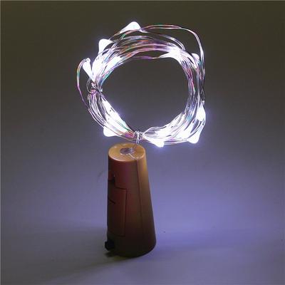 Discount Dollar Deals Bar LED Wine Bottle Cork, String Lights, Holiday Copper Wire Fairy Lights white