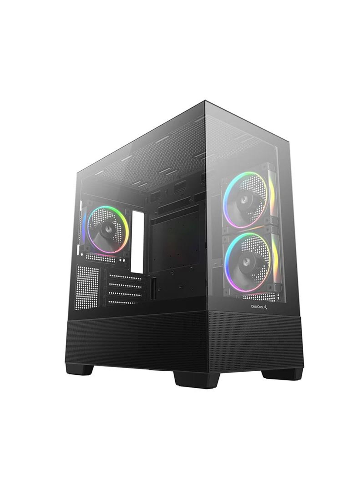 DeepCool CG380 3F - Gehäuse - Minitower - Schwarz