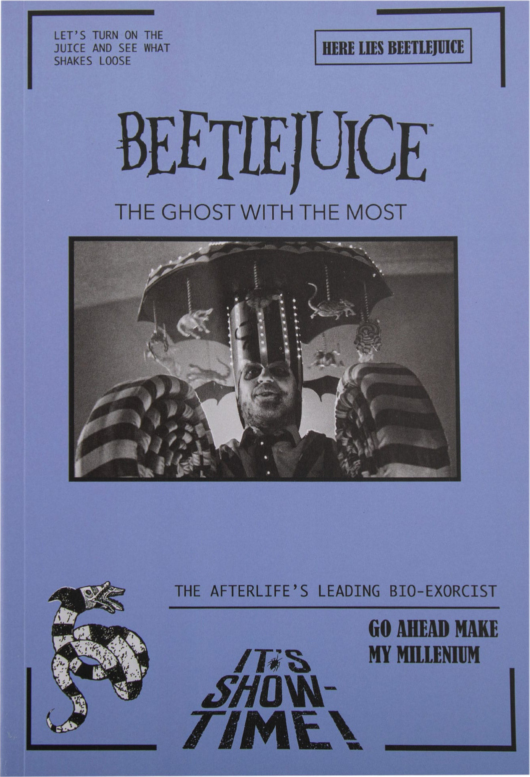 Cinereplicas Beetlejuice notitieboekje