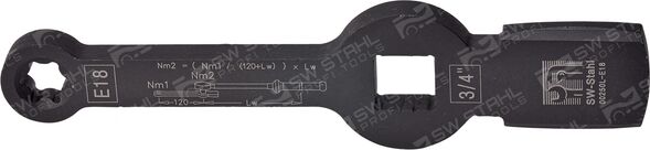 Swstahl Schlagringschlüssel 00250l-E18