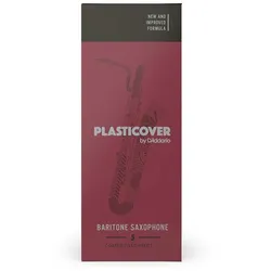 D’Addario Woodwinds Plasticover - Bariton Saxophone 2,5 - 5er Pack - Blätter