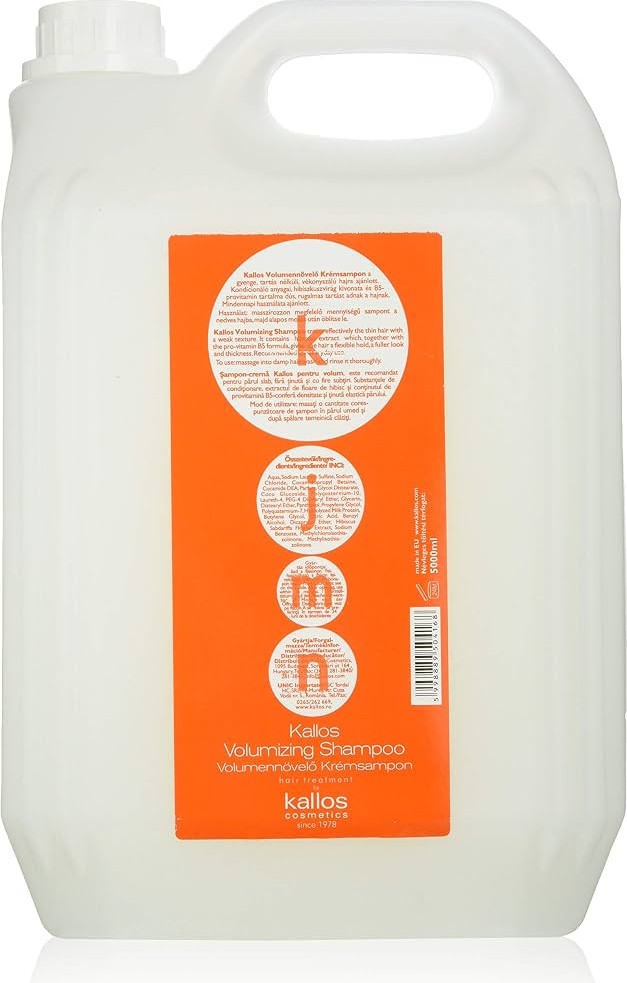 Kallos KJMN Volumizing Shampoo 5000 ml KA-KJMN0416