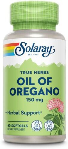 Solaray Oregano Oil 150 mg 60 Capsules