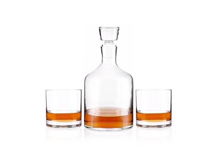 Leonardo 060005 GK set van 3, whisky karaffe met mok Ambroggio