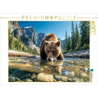 CALVENDO Puzzle Kühles frisches Wasser löscht den Durst | 2000 Teile Lege-Größe 90x67cm Foto-Puzzle für glückliche Stunden