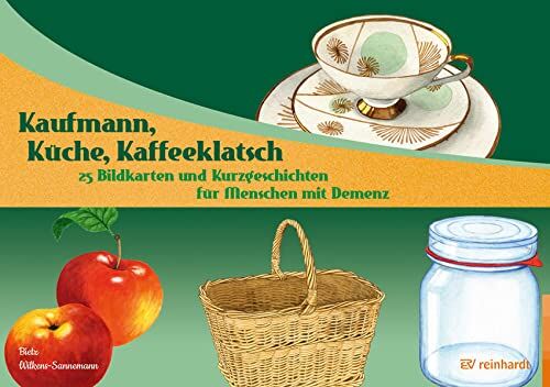 Christine Bietz - Kaufmann, Küche, Kaffeeklatsch: 25 Bildkarten und Kurzgeschichten für Menschen mit Demenz (Reinhardts Gerontologische Reihe) - Preis vom 05.10.2026 03:47:11 h