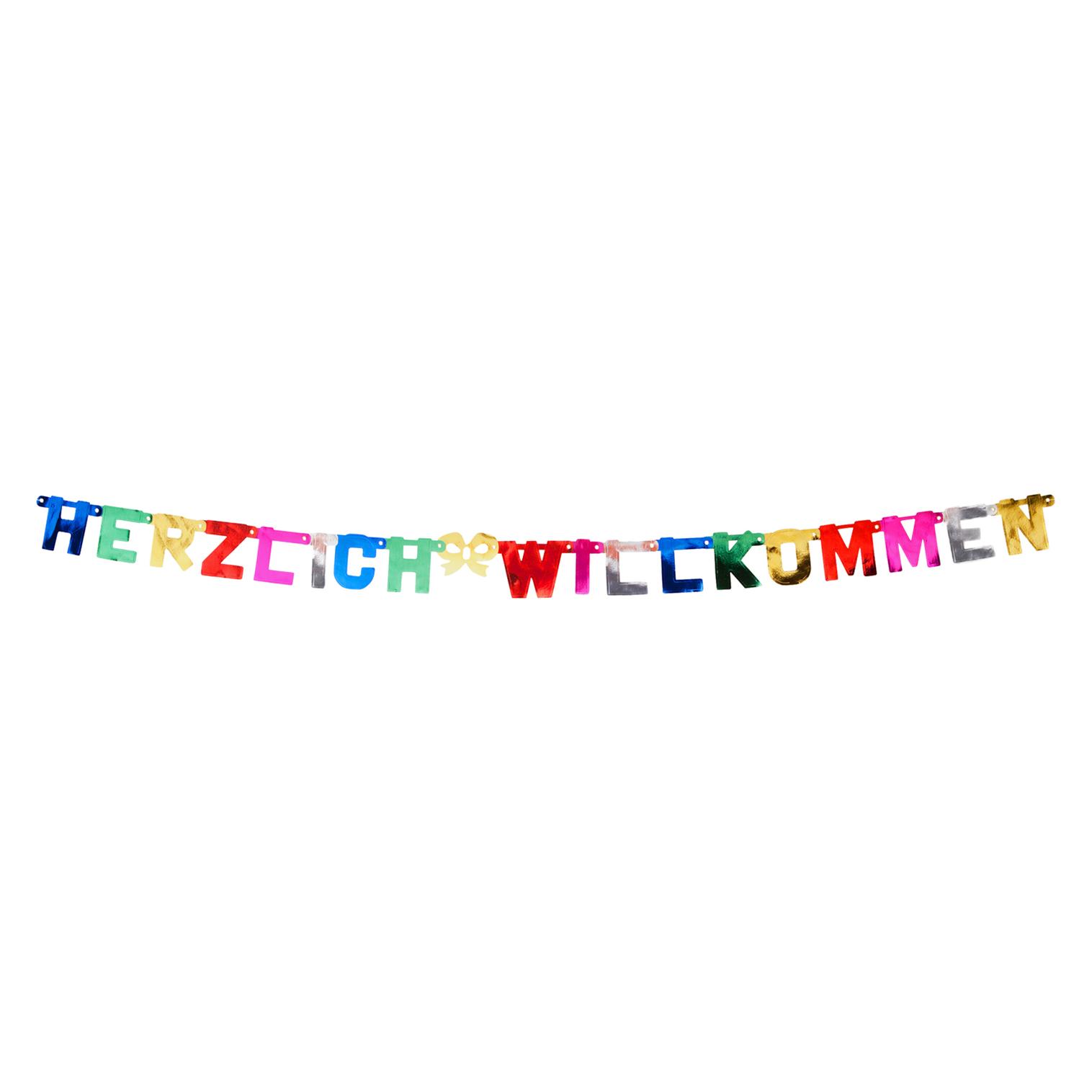 Idena Girlande Herzlich Willkommen 210cm FSC-Mix (1 Stk.) (22691918)