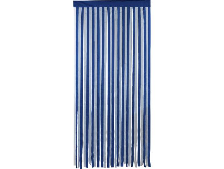 Türvorhang MAXIMEX Insektenschutz , blau (blau, weiß), B:90cm H:200cm, Polyester, Polyester, Gardinen, Türvorhang, Zuschneidbar. Reflektiert Sonne und Hitze, Insekten- und Sichtschutz