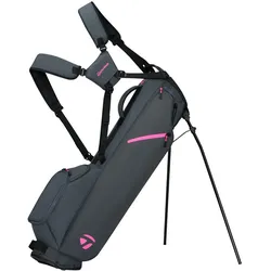 TaylorMade Flextech Carry Standbag - Grey/Neon Pink