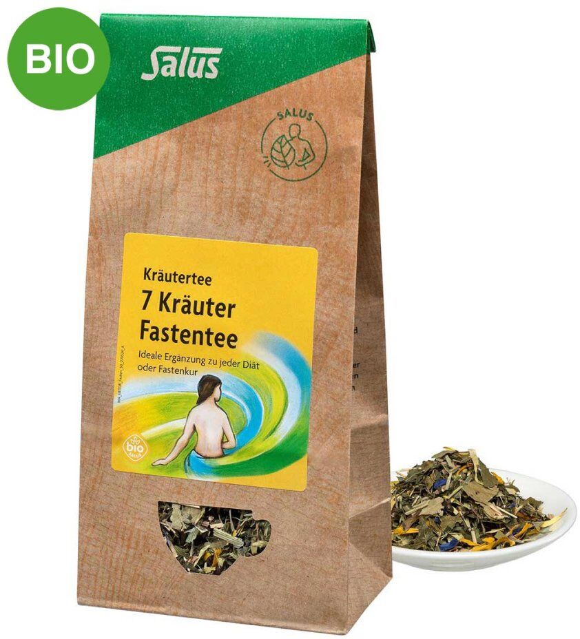 Fastentee 7 Kräuter Kräutertee Bio Salus 50g