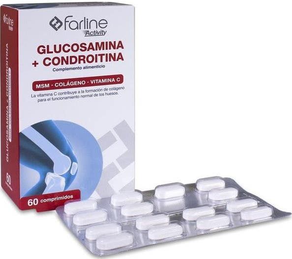 Farline Glucosamina + Condroitina 60caps