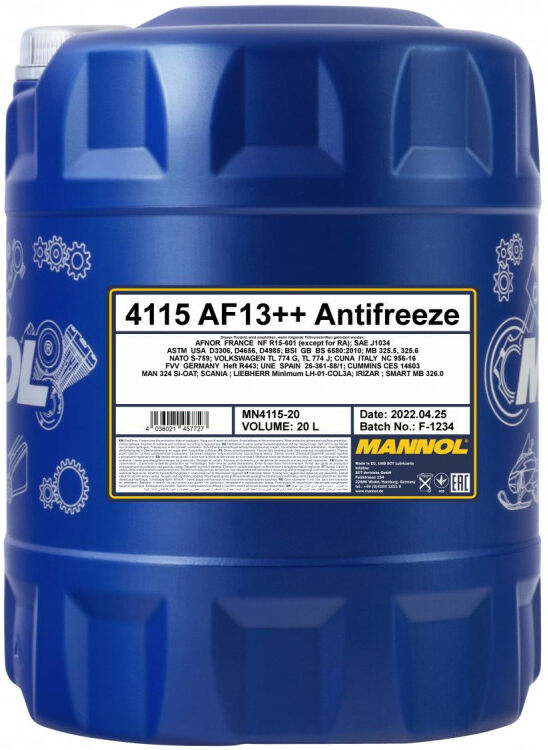 Sct - Mannol Frostschutz Mannol Antifreeze Af13++ [20l] Mn4115-20 20l