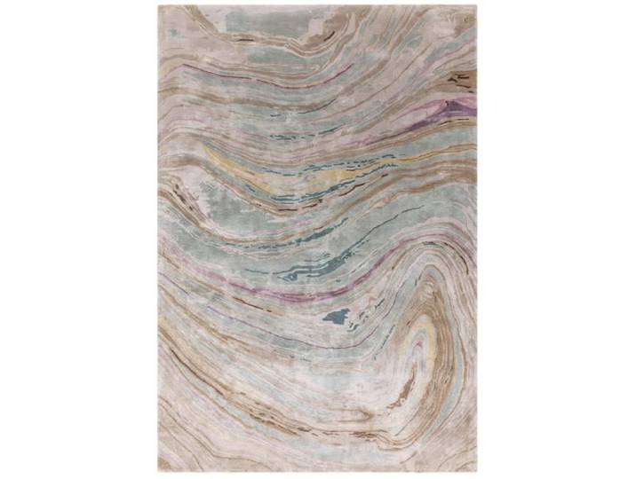 NOVATREND - Tapis de salon moderne TOSCANIA - Marron clair - 200x300 cm
