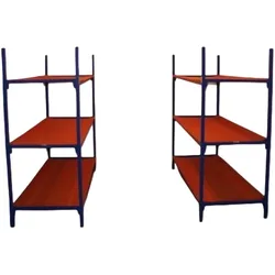 BSSD Defence 3-Etagenbett für 6 Personen, Blau-Orange