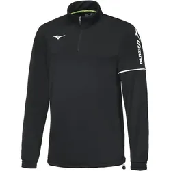 Mizuno, Herren, Sportshirt, Sendai Train Top (XXL), Schwarz