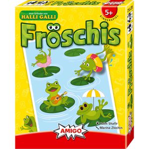 Amigo Kartenspiel 02152, Fröschis, ab 5 Jahre, 2-4 Spieler
