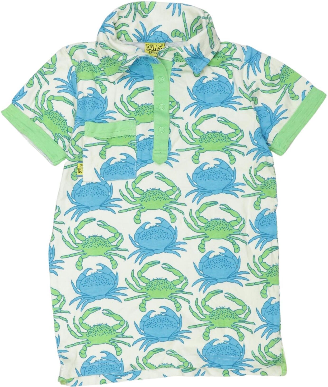 Duns Sweden Jungen Poloshirt, Mehrfarbig, Gr. EU 134, Baumwolle - Second Hand