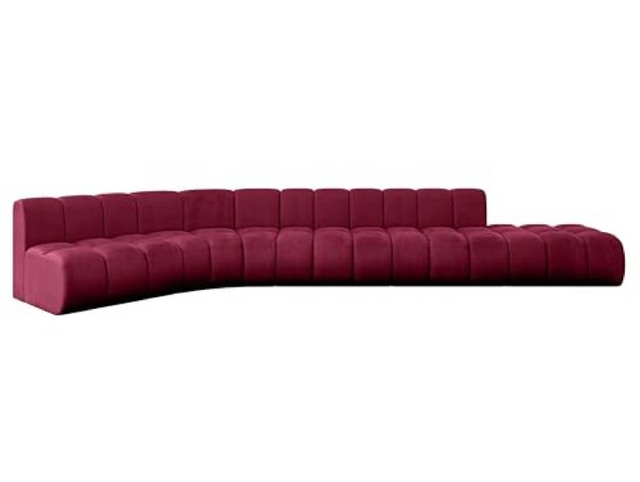 ALTDECOR Ecksofa in L-Form Brilo-L2 471x174x70 - Bordeauxrot