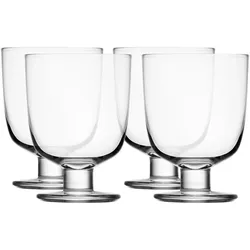 Iittala Lempi taurė 340 ml clear 4 vnt., Trinkgläser, Transparent