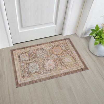 Alise Rugs Crosswood Alyssa Traditional Floral Indoor Polyester Area Rug