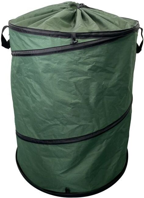 TrendLine Gartenabfallsack 160 L verschließbar dunkelgrün