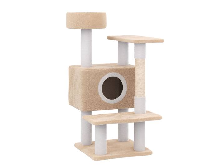 Katzenbaum CLYDE 90 cm beige